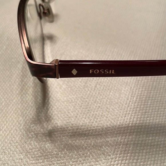 Fossil FOS6034 0DC7 135 Womens Prescription Eyeglasses in Demi Brown with Case - Picture 9 of 16